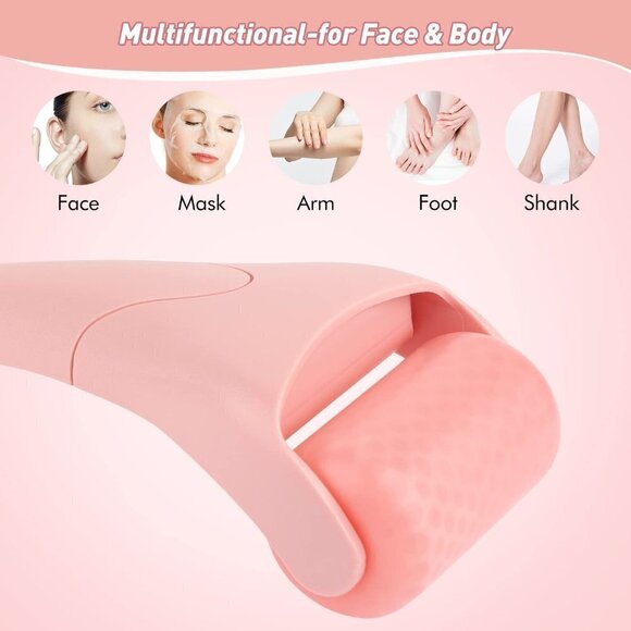 Ice Roller for face, Under Eyes, Body!  Therapeutic Cooling to Tighten Brighten - Picture 1 of 5